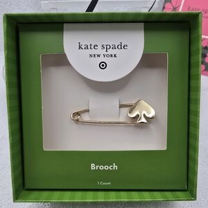 Kate Spade x Target Safety Pin Gold-tone Brooch Limited Edition Collection